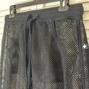 Andrew Christian Mesh Drop Crotch Shorts/Joggers